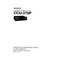 SONY CCU370P Service Manual cover photo