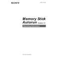 SONY PEGS360MSAUTORUNV1 Owner's Manual cover photo