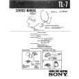 SONY TL7 Service Manual cover photo