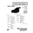 SONY CCD-F280 Service Manual cover photo