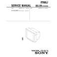 SONY KVXG25M50 Service Manual cover photo