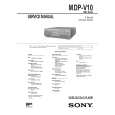 SONY MDP-V10 Service Manual cover photo