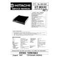 HITACHI HT-MD40 Service Manual cover photo