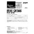 PIONEER RXZ16 Service Manual cover photo