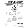 SONY DR30PCAMP Service Manual cover photo