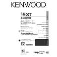KENWOOD F-MD77 Owner's Manual cover photo