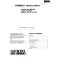 ONKYO TX870M Service Manual cover photo