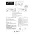 PIONEER PD8700 Owner's Manual cover photo
