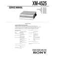 SONY XM-4525 Service Manual cover photo