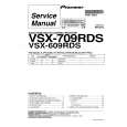 PIONEER VSX709RDS Service Manual cover photo