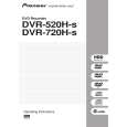 PIONEER DVR-520H-S/RF Owner's Manual cover photo