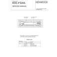 KENWOOD KDCF324A Service Manual cover photo