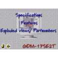 SONY GDM17SE2T Service Manual cover photo