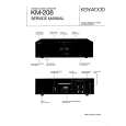 KENWOOD KM208 Service Manual cover photo
