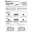 PIONEER DVD-120A Owner's Manual cover photo
