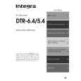 ONKYO DTR54 Owner's Manual cover photo