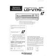 PIONEER LDV170 Owner's Manual cover photo