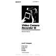 SONY CCD-SC5 Owner's Manual cover photo