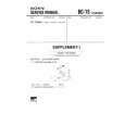 SONY KVT29MH1 Service Manual cover photo