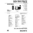 SONY DCR-TRV7E Service Manual cover photo