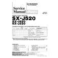 PIONEER SXJ320 Service Manual cover photo