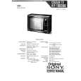 SONY KV1800AS Service Manual cover photo