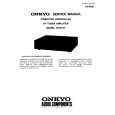 ONKYO TXRV47 Service Manual cover photo