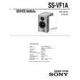 SONY SS-VF1A Service Manual cover photo