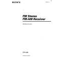 SONY STR-V200 Owner's Manual cover photo