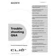 SONY PEGSJ33TS Owner's Manual cover photo