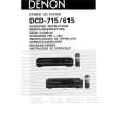 DENON DCD-615 Owner's Manual cover photo