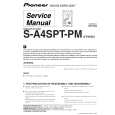 PIONEER S-A4SPT-PM Service Manual cover photo