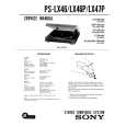 SONY PSLX46 Service Manual cover photo