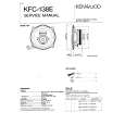 KENWOOD KFC138E Service Manual cover photo