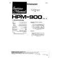 PIONEER HPM-900 Service Manual cover photo