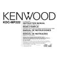 KENWOOD KDCMP222 Owner's Manual cover photo