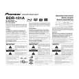 PIONEER BDR-101A Owner's Manual cover photo