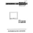 MITSUBISHI CT21M1FM Service Manual cover photo