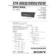 SONY STRV929X Service Manual cover photo