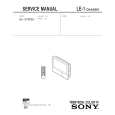 SONY KL37W2U Service Manual cover photo