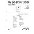 SONY WMEX2 Service Manual cover photo