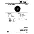 SONY XS122X Service Manual cover photo