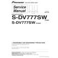 PIONEER S-DV777SW/XTW/E Service Manual cover photo