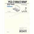 SONY PCGC1MW Service Manual cover photo