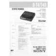 SONY DT4 Service Manual cover photo