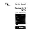 NAKAMICHI 550 Service Manual cover photo