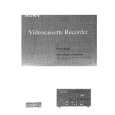SONY PVW2800 Owner's Manual cover photo