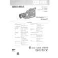 SONY CCDV90E Service Manual cover photo