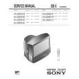 SONY KV20WS1E Service Manual cover photo