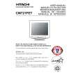 HITACHI CM721FET Owner's Manual cover photo
